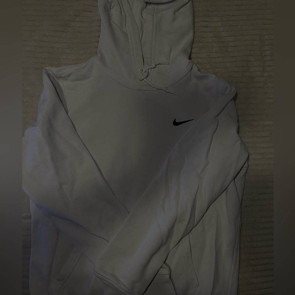 Nike Black Logo Gray Hoodie